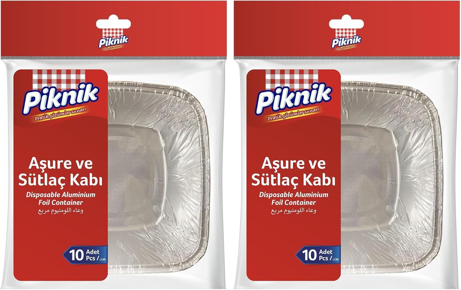 Alternative view of Piknik Aşure Sütlaç Kabı 10'Lu 2li paket