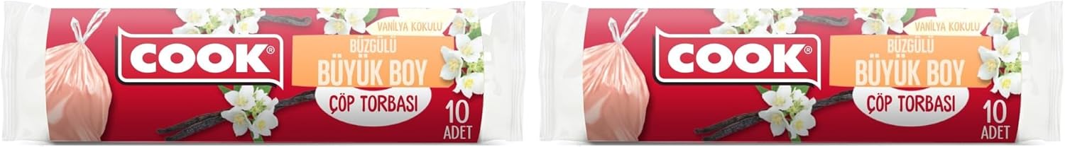 Alternative view of Büzgülü Vanilya Kokulu Çöp Torbası Büyük Boy 2li paket