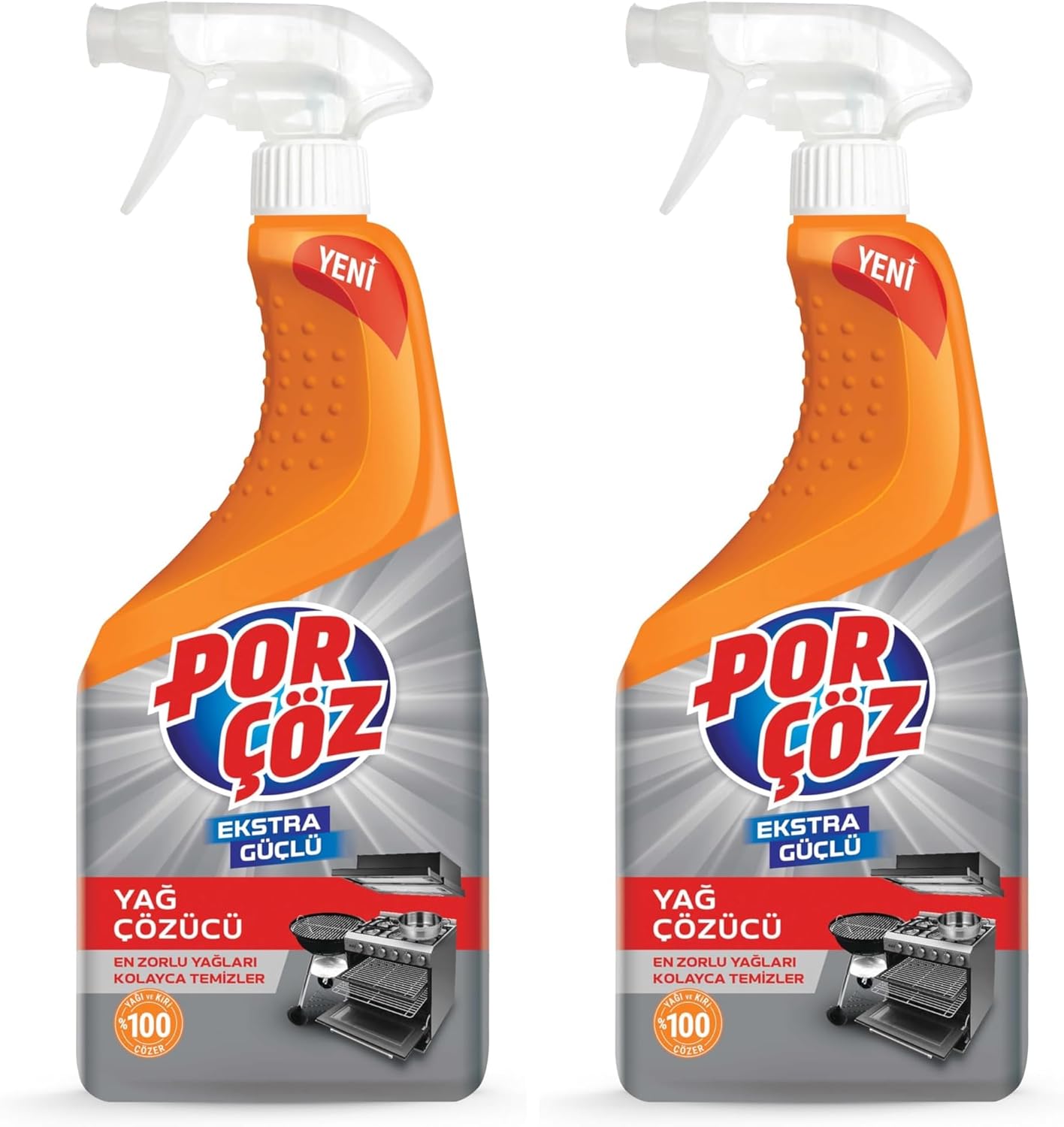 Alternative view of Ekstra Güçlü Yağ Çözücü Sprey 750 Ml 2li paket