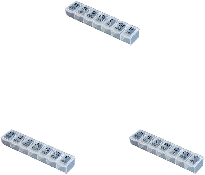 Alternative view of Haftalık Günlük İlaç Saklama Kutusu- 7 Günlük İlaç Saklama Kabı 3lü paket