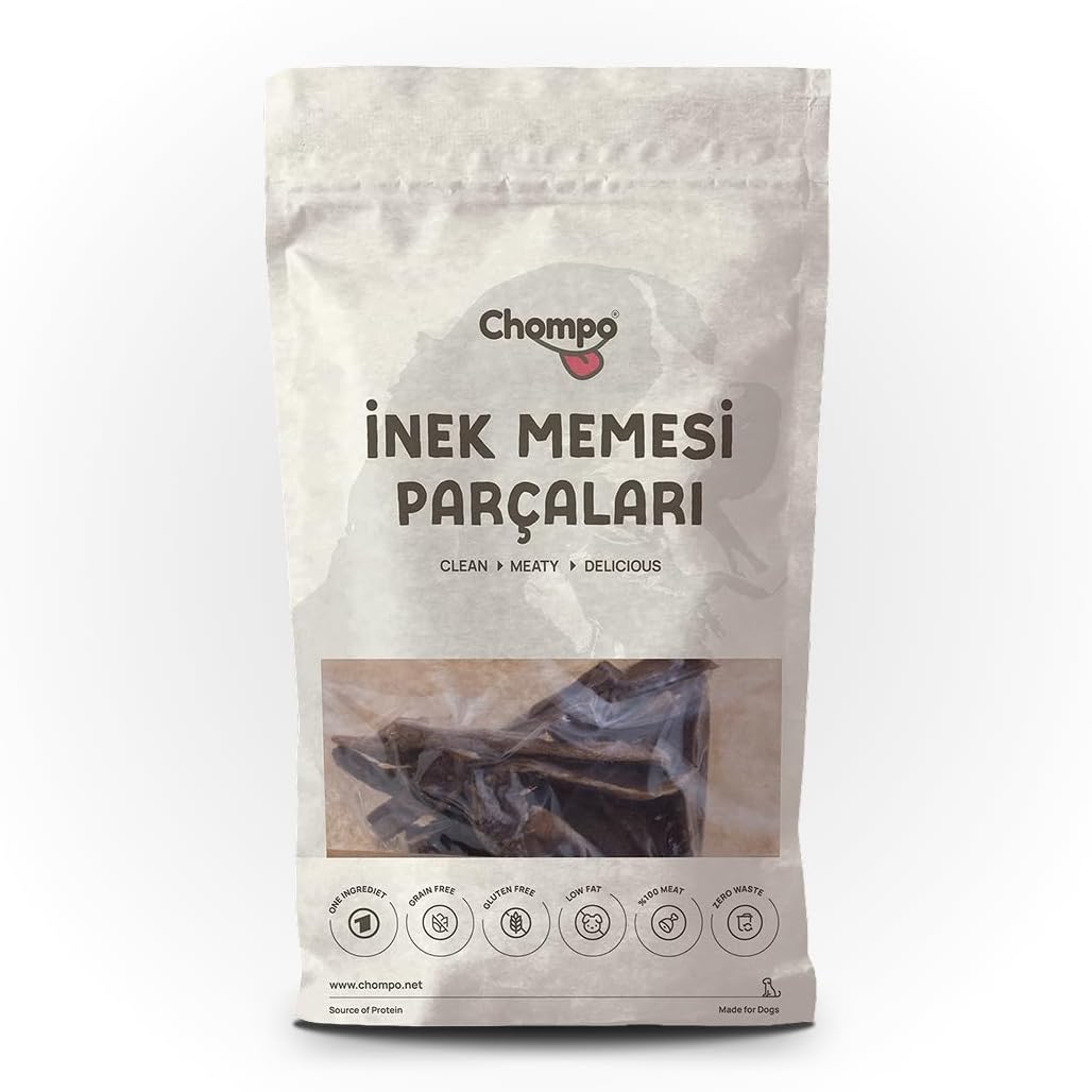 Alternative view of Chompo İnek Memesi Parçaları 100% Doğal Katkısız Köpek Ödül Maması 100 Gr