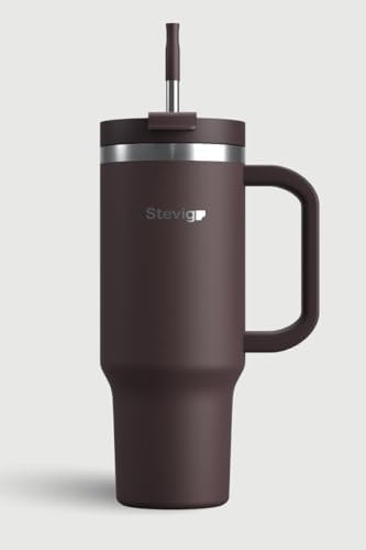 2 Moods -in Tumbler Sızdırmaz Çelik Termos 900 ML Chocolate Plum ST-238