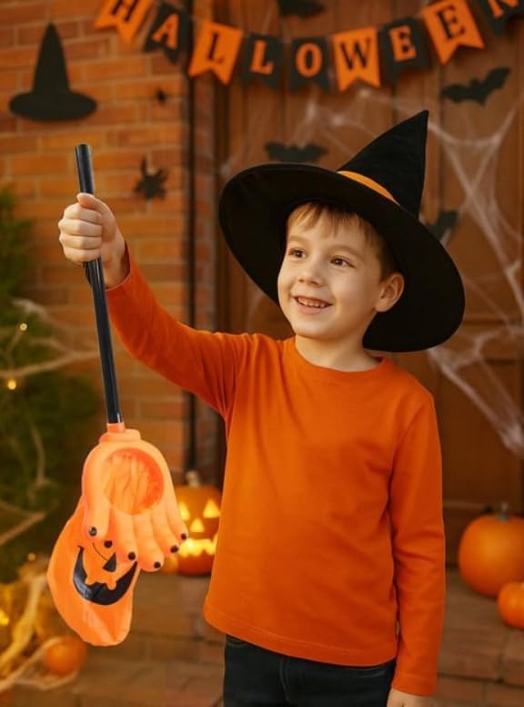 BALKABAĞI ELİ ŞEKER ÇANTASI HALLOWEEN CADILAR BAYRAMI
