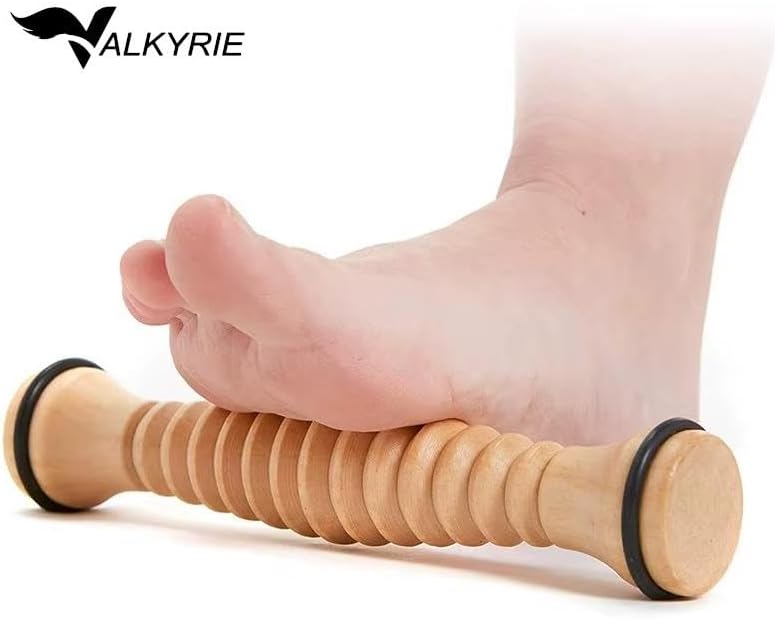 Alternative view of Ahşap Ayak Masaj Rolü Derin Doku, Plantar Fasciitis Rahatlaması & Refleksoloji