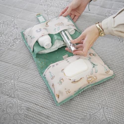 Katlanabilir Bebek Bakım Çantası – 24×40 Cm, Hafif ve Fonksiyonel, Bebek Bezi & Islak Mendil Düzenleyici, Taşınabilir Seyahat Alt Değiştirme Organizatörü