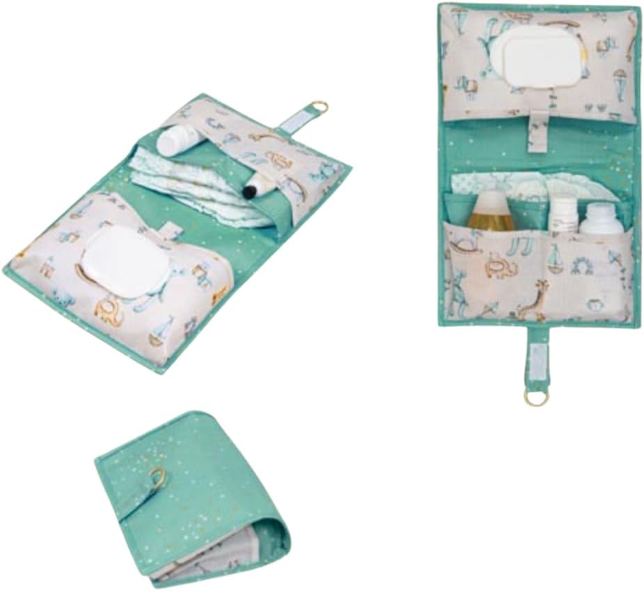 Alternative view of Katlanabilir Bebek Bakım Çantası – 24×40 Cm, Hafif ve Fonksiyonel, Bebek Bezi & Islak Mendil Düzenleyici, Taşınabilir Seyahat Alt Değiştirme Organizatörü