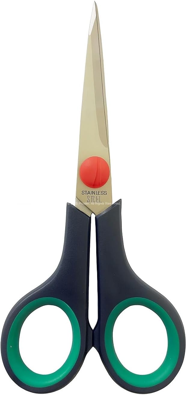 Alternative view of Paslanmaz Çelik, 14 cm, C2005T, Keskin Bıçak, Ofis, Okul Kullanımı, Çok Amaçlı, Dayanıklı Vidalı Yapı, Ergonomik, Hassas Kağıt, Karton Kesimi, Profesyonel, 5,5"
