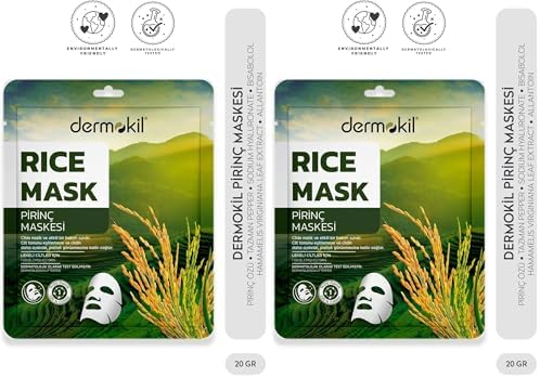 Pirinç Maskesi Lekeli Ciltler İçin 20 gr 2li paket