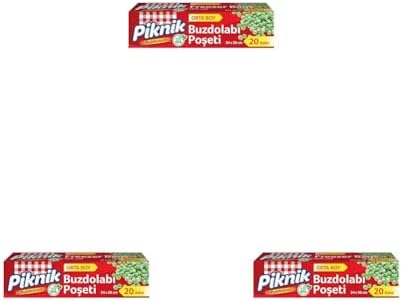 Alternative view of Piknik Buzdolabı Poşeti Orta 20'Li 3lü paket