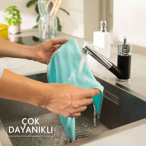 Alternative view of Pro Clean Aktif Enzimli Mikrofiber Temizlik Bezi, 3’lü Paket