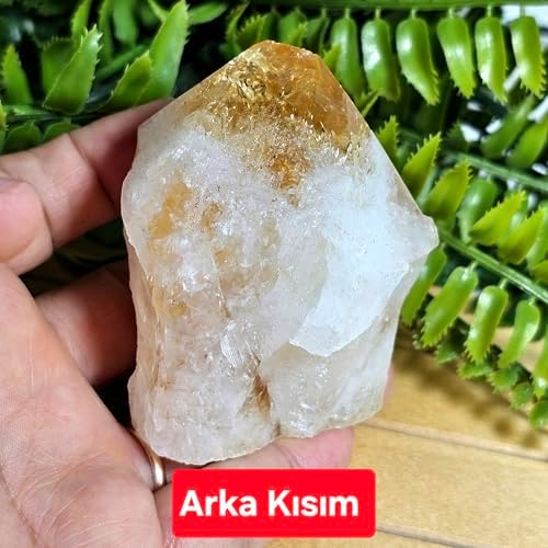 Alternative view of Ham Sitrin Doğal Taş Diş (Sarı, HS5)