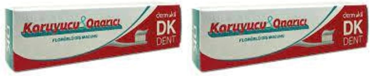 Alternative view of DKDENT Florürlü Koruycu ve Onarıcı Diş Macunu 100 ml 2li paket