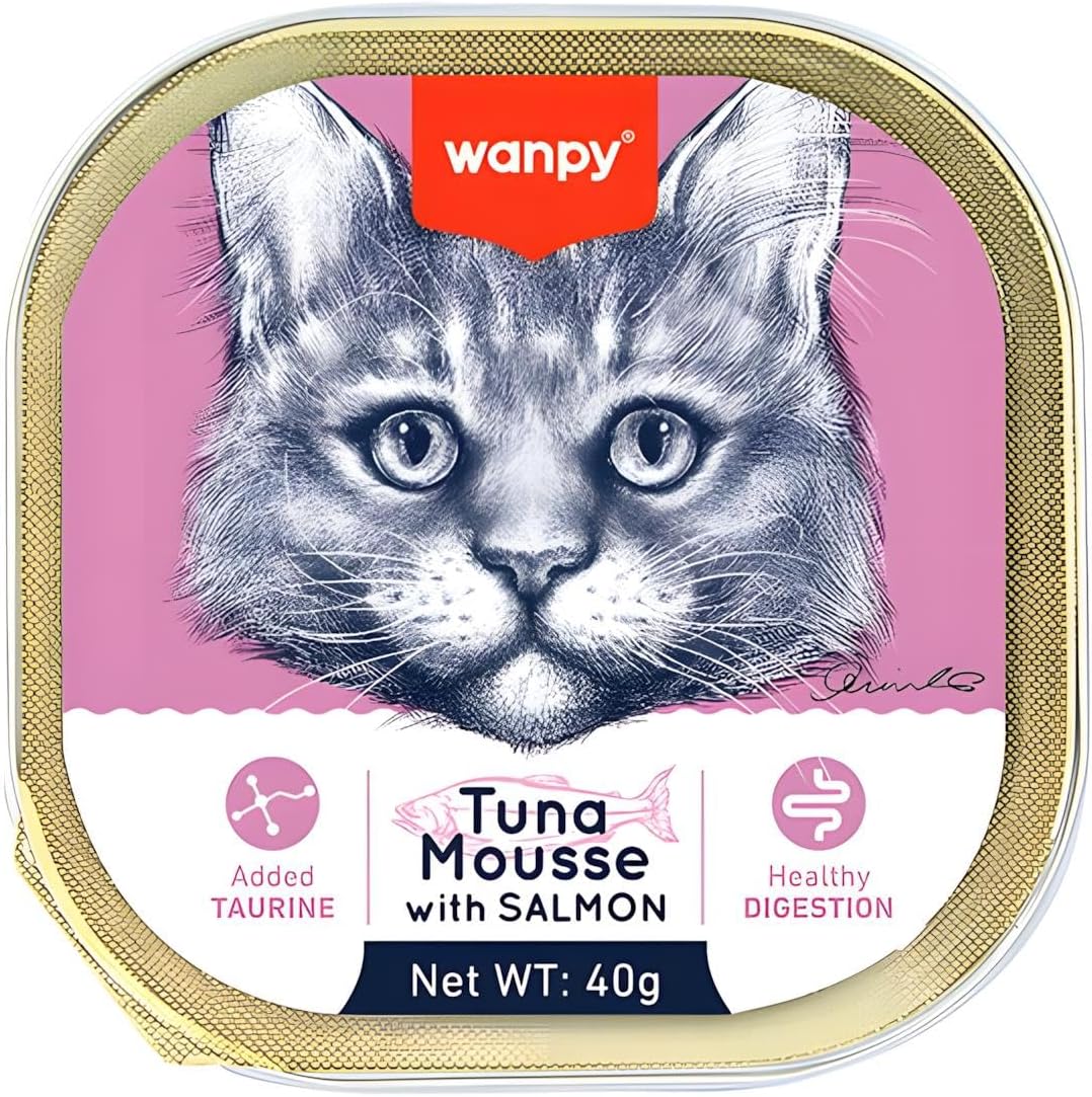 Ton Balıklı ve Somonlu Alutray Yaş Kedi Maması 40gr