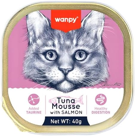 Alternative view of Ton Balıklı ve Somonlu Alutray Yaş Kedi Maması 40gr