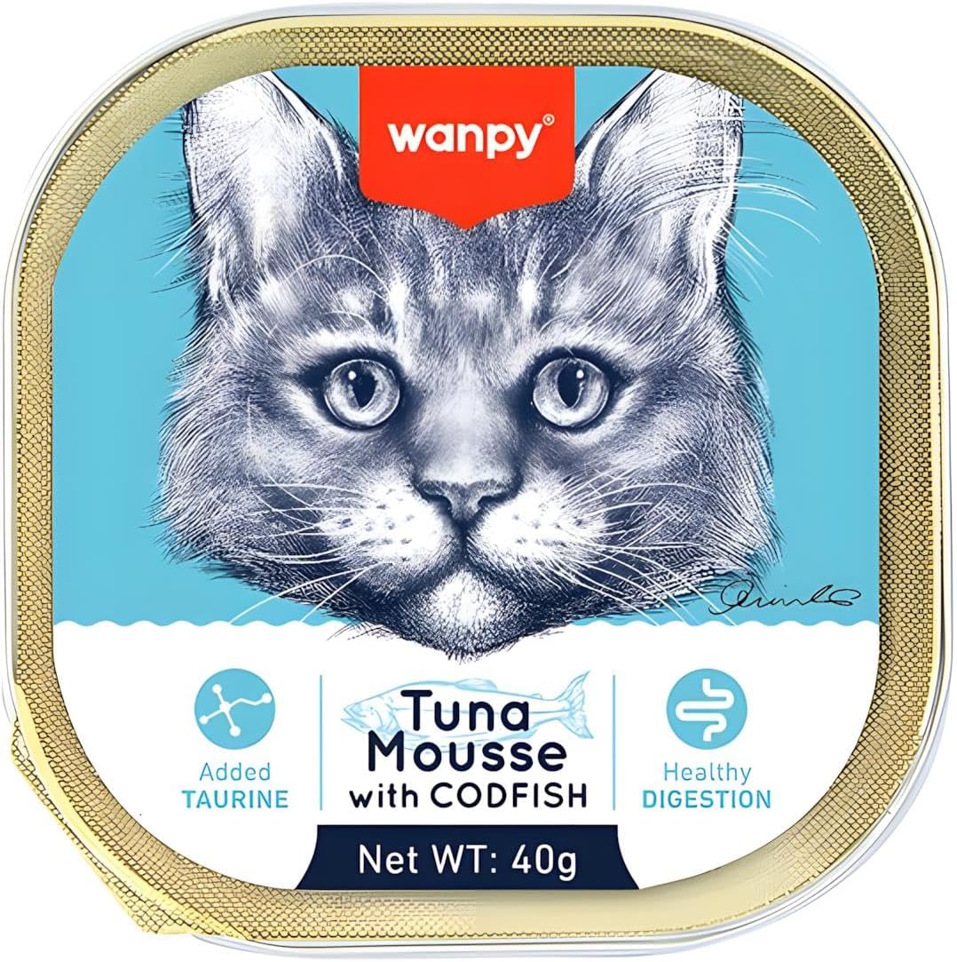 Ton ve Morina Balıklı Alutray Yaş Kedi Maması 40gr