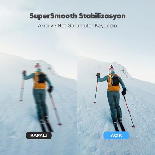 Alternative view of Akaso SnapX 4K/60FPS 20MP Wi-Fi Mini Aksiyon Kamera,Taşınabilir Vücut Kamerası, Giyilebilir Video Kaydedici, Su Geçirmez, App Kontrollü, IPX7, 36gram, 74×56×30mm