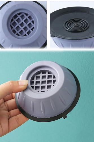 Utelips Gri Silikon Tabanlı Ses Ve Titreşim Azaltıcı Ayaklık 4 Adet Çamaşır Makinesi Ve Kurutma Makineleri
