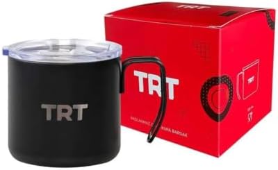TRT Özel Siyah Termos Bardak