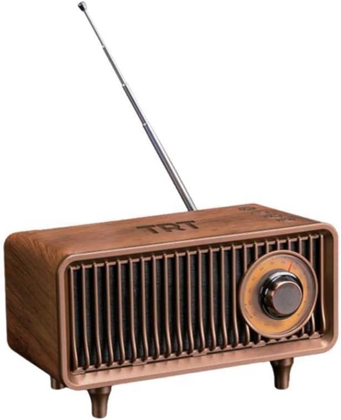 Trt Nostaljik Mini Radyo(Özel Trt Kutusunda,Bluetoothlu, Pil Ve Güç Kablosu Dahildir)