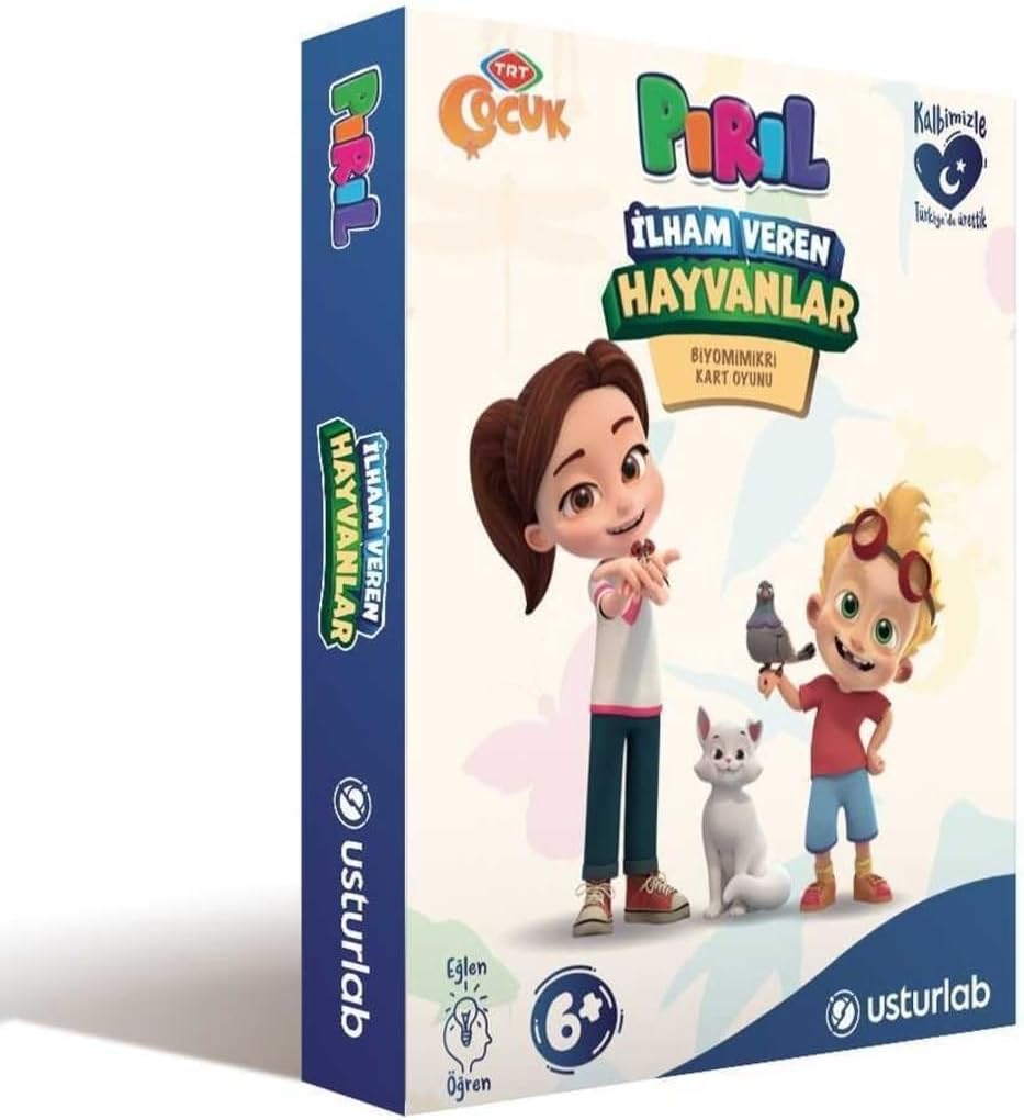 Trt Market Pırıl Ilham Veren Hayvanlar Kart Oyunu
