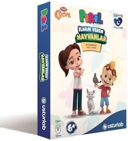Alternative view of Trt Market Pırıl Ilham Veren Hayvanlar Kart Oyunu