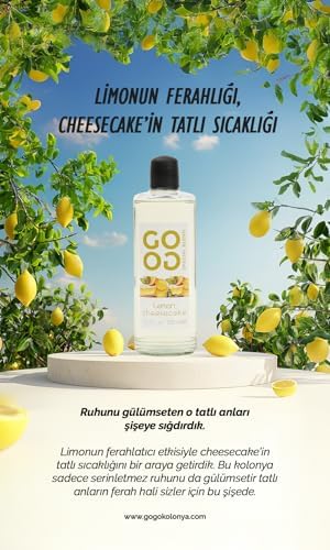 Alternative view of Gogo Lemon Cheesecake Kolonya 250ml Cam Şişe
