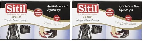 sitil Evalı Parlatıcı Sünger 2li paket