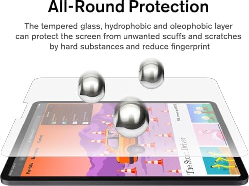Tablet İle Uyumlu Hizalama Aparatlı ve Takılırken Camın Altında Kesinlikle Toz Bırakmayan Darbelere Karşı Ekstra Güçlü Ekran Koruyucu Cam (iPad 7.8.9 Nesil 10.2)