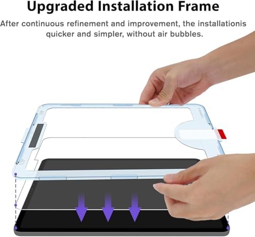 Alternative view of Tablet İle Uyumlu Hizalama Aparatlı ve Takılırken Camın Altında Kesinlikle Toz Bırakmayan Darbelere Karşı Ekstra Güçlü Ekran Koruyucu Cam (iPad 7.8.9 Nesil 10.2)