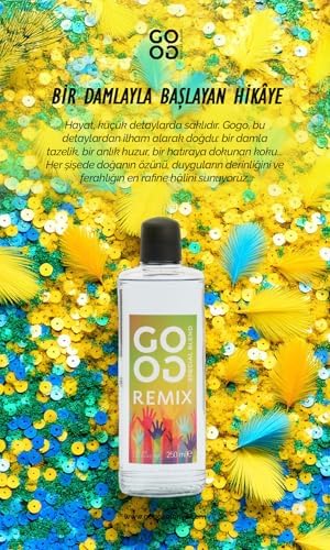 Alternative view of Gogo Remix Kolonya 250ml Cam Şişe