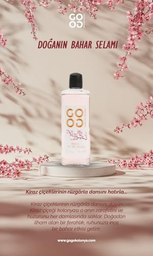 Alternative view of Gogo Kiraz Çiçeği Kolonya 250ml Cam Şişe