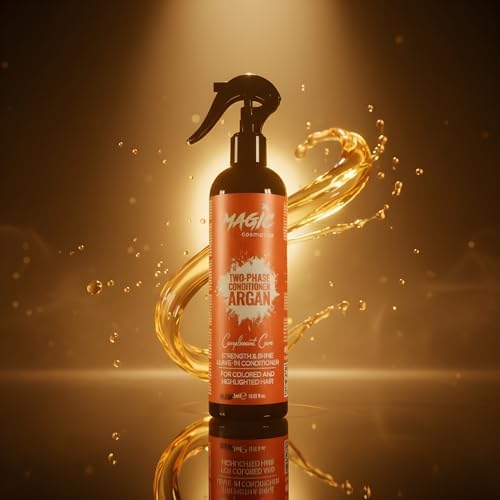 Alternative view of Cosmetics Çift Fazlı Argan Yağı İçerikli Fön Suyu 400 ml – Koruyucu & Besleyici – Güç Parlaklık ve Kolay Tarama Sağlar – Tüm Saç Tipleri İçin 2 Phase Conditioner Argan