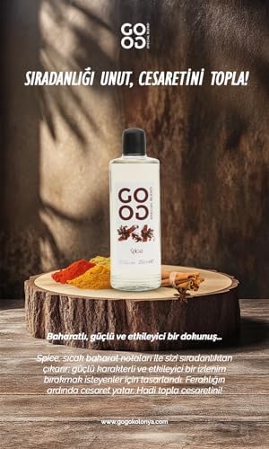 Gogo Spice Kolonya 250ml Cam Şişe