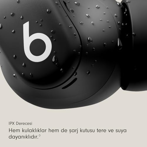 Alternative view of - Fit - Kablosuz, Gürültü Önleyici, Üstün Kulak Uyumuna Sahip Antrenman Kulaklıkları; IPX4; şarj kutusuyla 30 saate kadar pil ömrü; ve ile uyumlu - Simsiyah