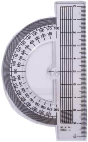 Alternative view of Cetvel Seti Çizim Takımı 30 Cm Cetvel Pergel Gönye İletki Şeffaf Çizim Takımı Pergelli Çizim Seti 4 Parça
