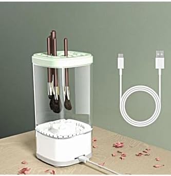 Alternative view of Yeni Nesil 5V Type-C Kablolu Makyaj Fırçası Temizleme Makinesi Allık Pudra Fondöten Temizleme Cihazı