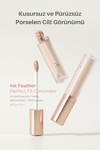 Alternative view of Ariul Ink Feather Perfect Fit Concealer 03 Cream - SPF30 PA++ 24 Saat Kalıcı Çok Yönlü Kapatıcı