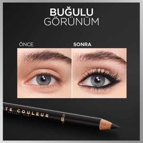L'Oreal Cosmetics Haute Couleur Göz Kalemi - 110 Noir Silk