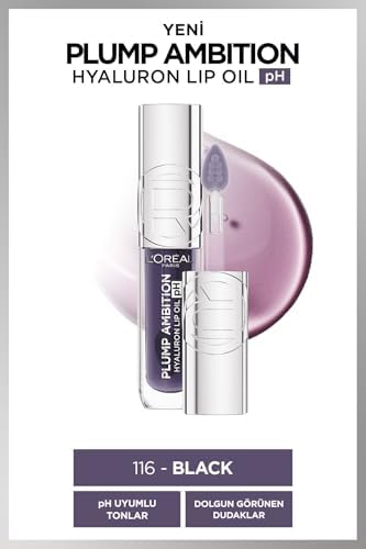 L'Oreal Cosmetics Plump Ambition Hyaluron Lip Oil pH Dudak Parlatıcısı - 116