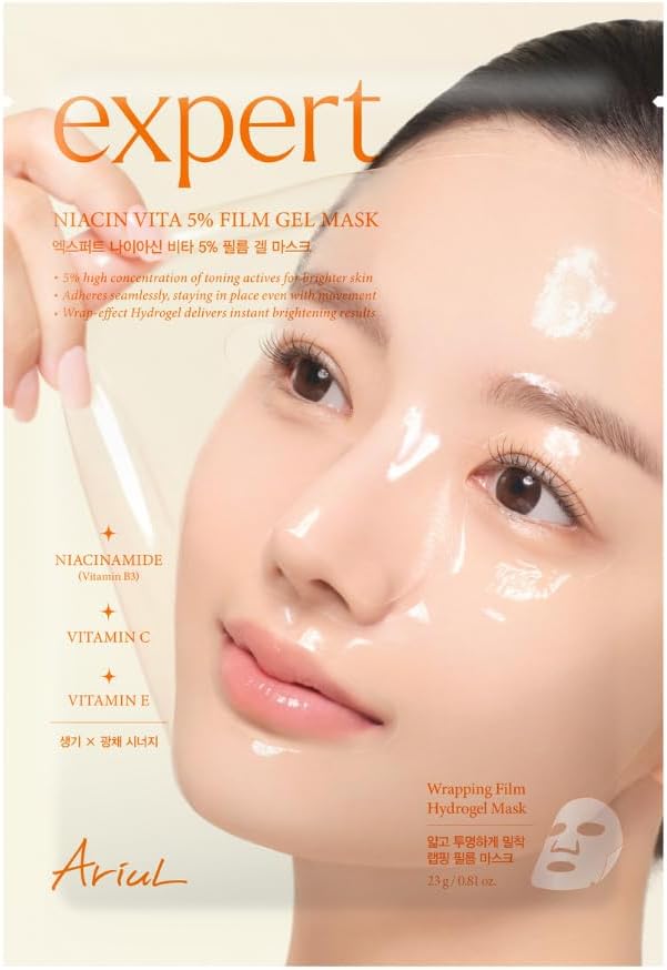 Alternative view of Ariul Expert Niacin Vita 5% Film Gel Mask -%5 Niasinamid Jel Formda Aydınlatıcı Kağıt Maske