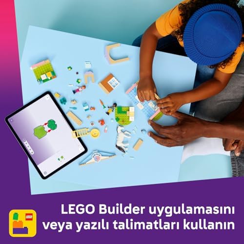 Alternative view of Veteriner Kliniği 42696 – 4 Yaş ve Üzeri Çocuklar için Zac ve Valeria Mini Bebekleri ile Köpek, Tavşan, At ve 2 Kedi Figürü İçeren Yaratıcı Oyuncak Yapım Seti, Hediye Fikri (141 Parça)