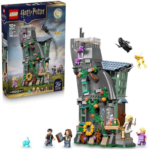 Alternative view of Potter Luna Lovegood’un Evi 76467-10 Yaş ve Üzeri Çocuklar için Luna Lovegood, Hermoine, ve Ölüm Yiyen Minifigürleri İçeren Yaratıcı Oyuncak Yapım Seti, Hediye Fikri (764 Parça)