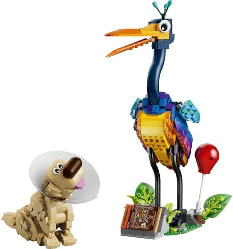 Alternative view of ve Pixar Kevin ve Dug 43290-9 Yaş ve Üzeri Kız ve Erkek Çocuklar için Yukarı Bak Filminden 2 Karakter İçeren Yaratıcı Oyuncak Yapım Seti, Çocuklar için Eğlenceli Hediye Fikri (628 Parça)
