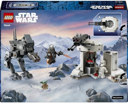 Alternative view of : Mandalorian ve AT-RT Saldırısı 75444-7 Yaş ve Üzeri Çocuklar için Mandalorian Minifigürü ile Figürü İçeren Yaratıcı Oyuncak Yapım Seti, Hediye Fikri (297 Parça)