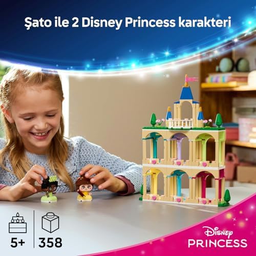 Alternative view of Şato ile Mini Belle ve Tiana 43291 – 5 Yaş ve Üzeri Çocuklar için Karakterlerin Kitap ve Kaşık Aksesuarlarını İçeren Yaratıcı Oyuncak Yapım Seti, Hediye Fikri (358 Parça)