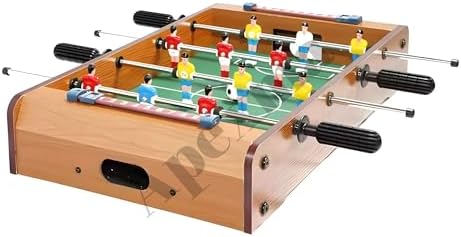 Ahşap Langırt 4 Kol-12 Figürlü Masa Maçı-football Masa Oyunu - Ayaksız Ahşap Langırt