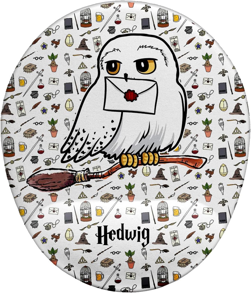 Alternative view of Potter Hedwig Bilek Destekli Mouse Pad