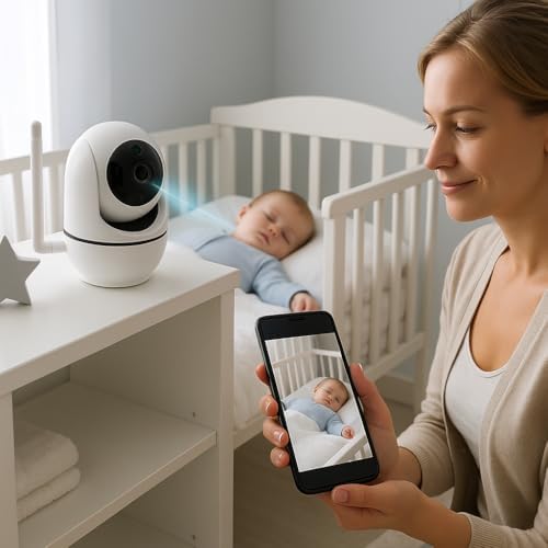 Alternative view of WiFi Akıllı Güvenlik Kamerası | 360° Görüş | Hareket Algılama & Anlık Bildirim | Gece Görüşü | 7/24 Uzaktan İzleme & Bulut Depolama Destekli