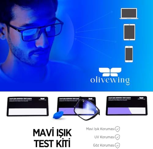 Alternative view of Mavi Işık Engelleyici Dinlendirici Bilgisayar Gözlüğü | Genç Yetişkin | Erkek Kadın Üniseks | Oval Tam Çerçeveli Grilamid TR90 | Mavi Işık, UV, Parlama Önleyici Filtre OLW 1816-DM05