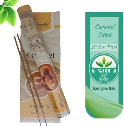 Unicuslife Aromatika Karamel Çubuk Tütsü (20 Adet)